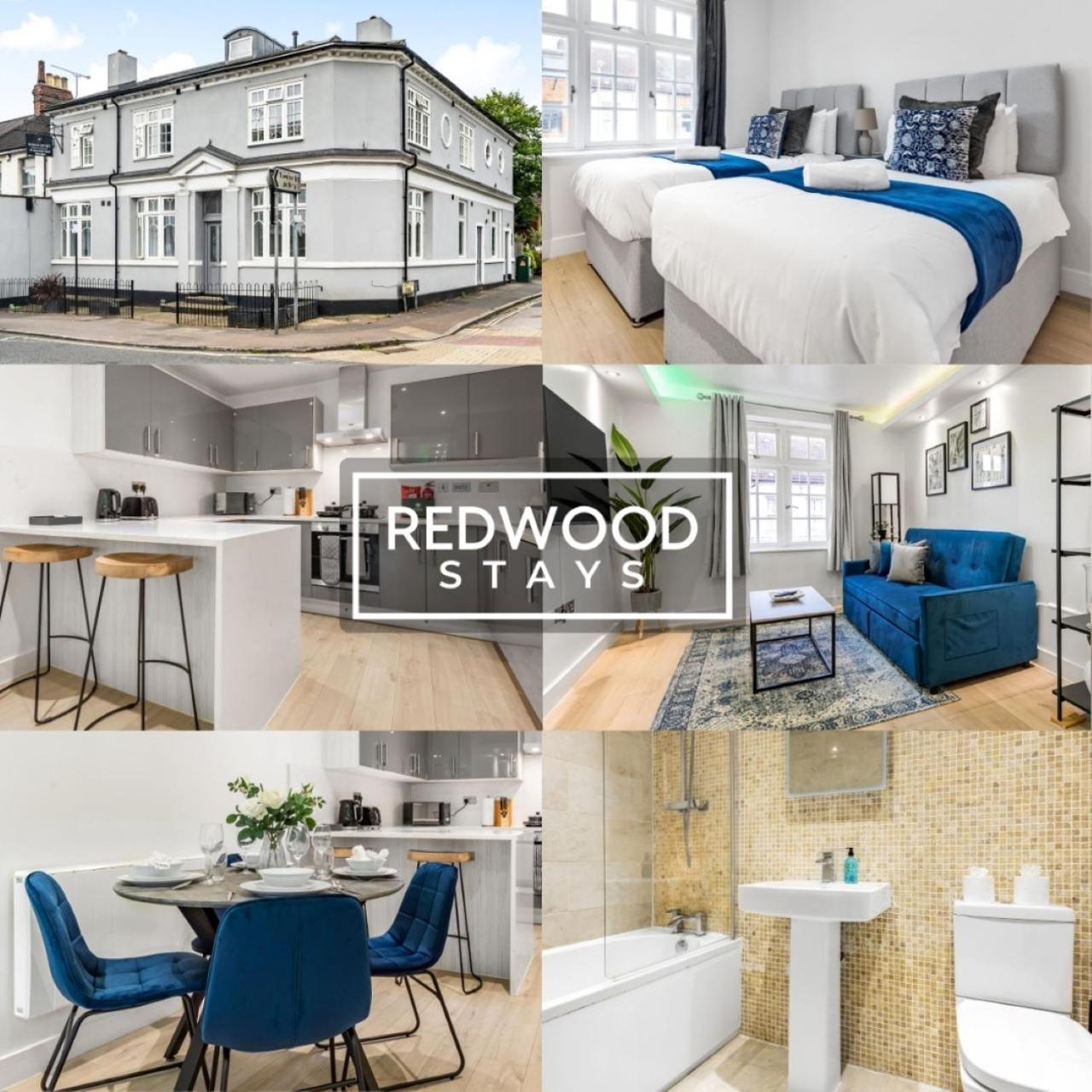 1 Bed 1 Bath Town Center Apartments For Corporates & Contractors, Wifi, Netflix And Parking On Selected Units By Redwood Stays Aldershot Buitenkant foto