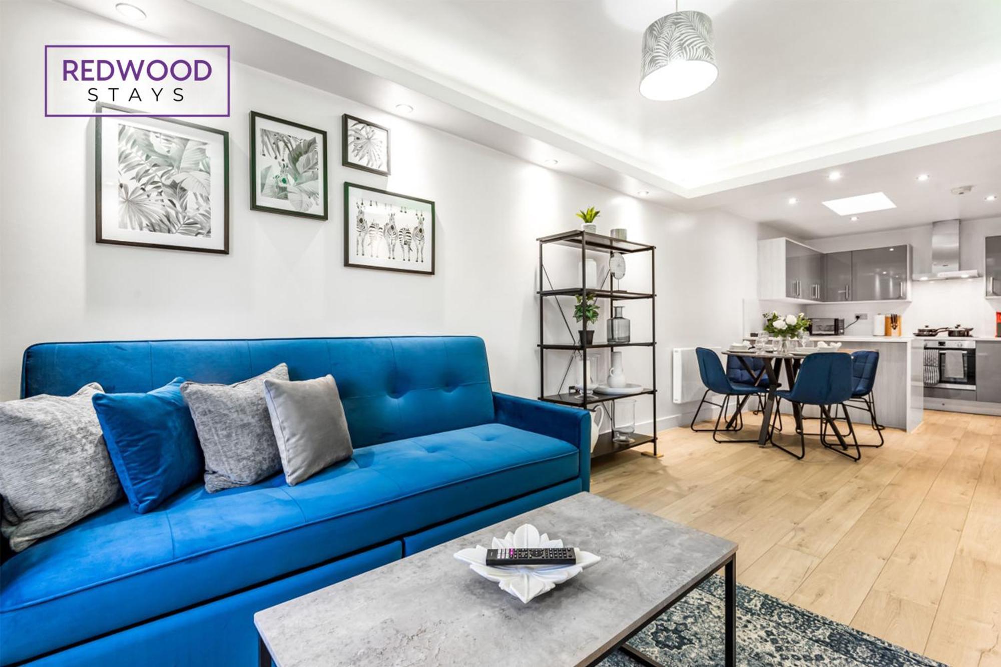1 Bed 1 Bath Town Center Apartments For Corporates & Contractors, Wifi, Netflix And Parking On Selected Units By Redwood Stays Aldershot Buitenkant foto
