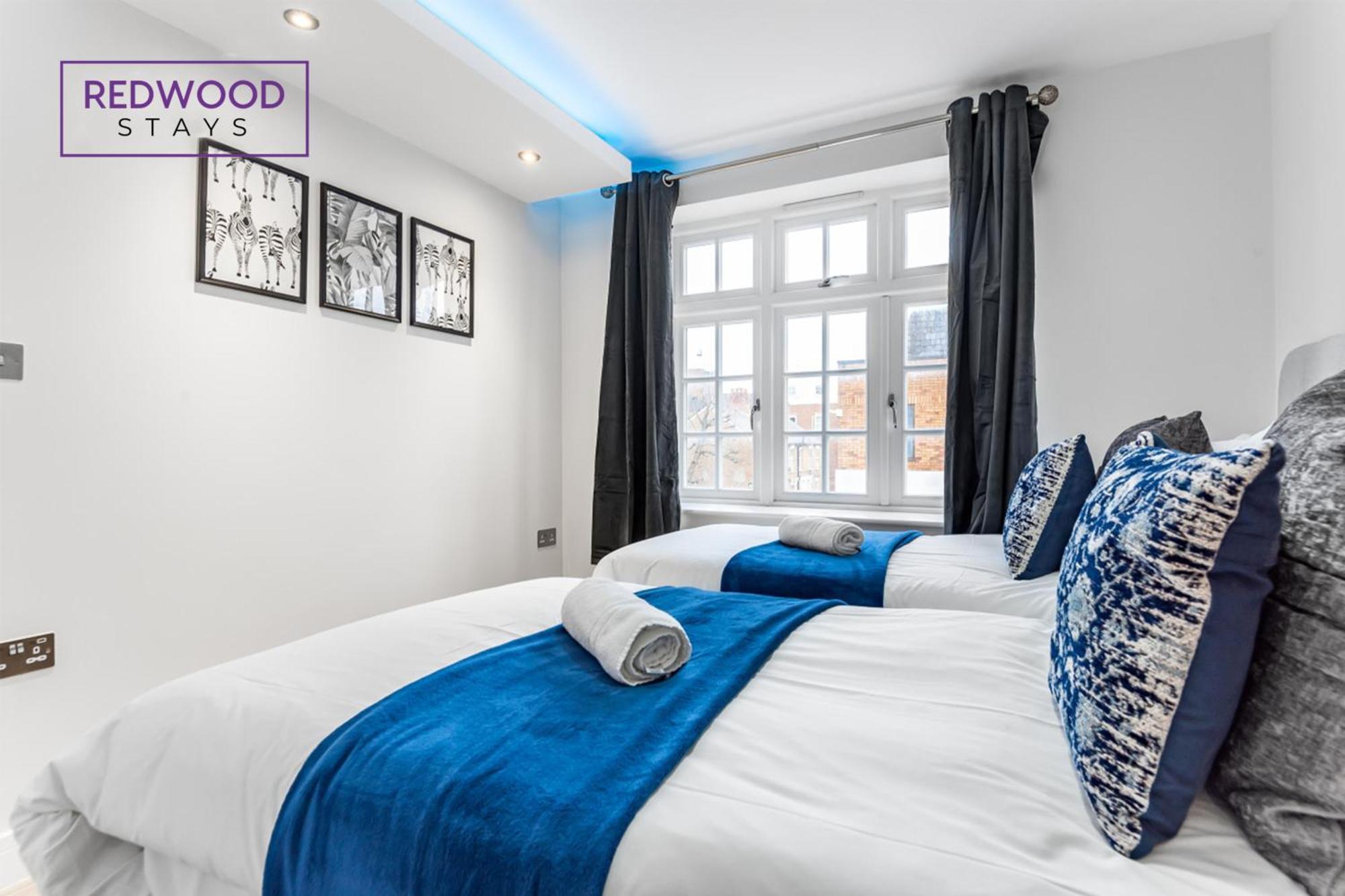 1 Bed 1 Bath Town Center Apartments For Corporates & Contractors, Wifi, Netflix And Parking On Selected Units By Redwood Stays Aldershot Buitenkant foto