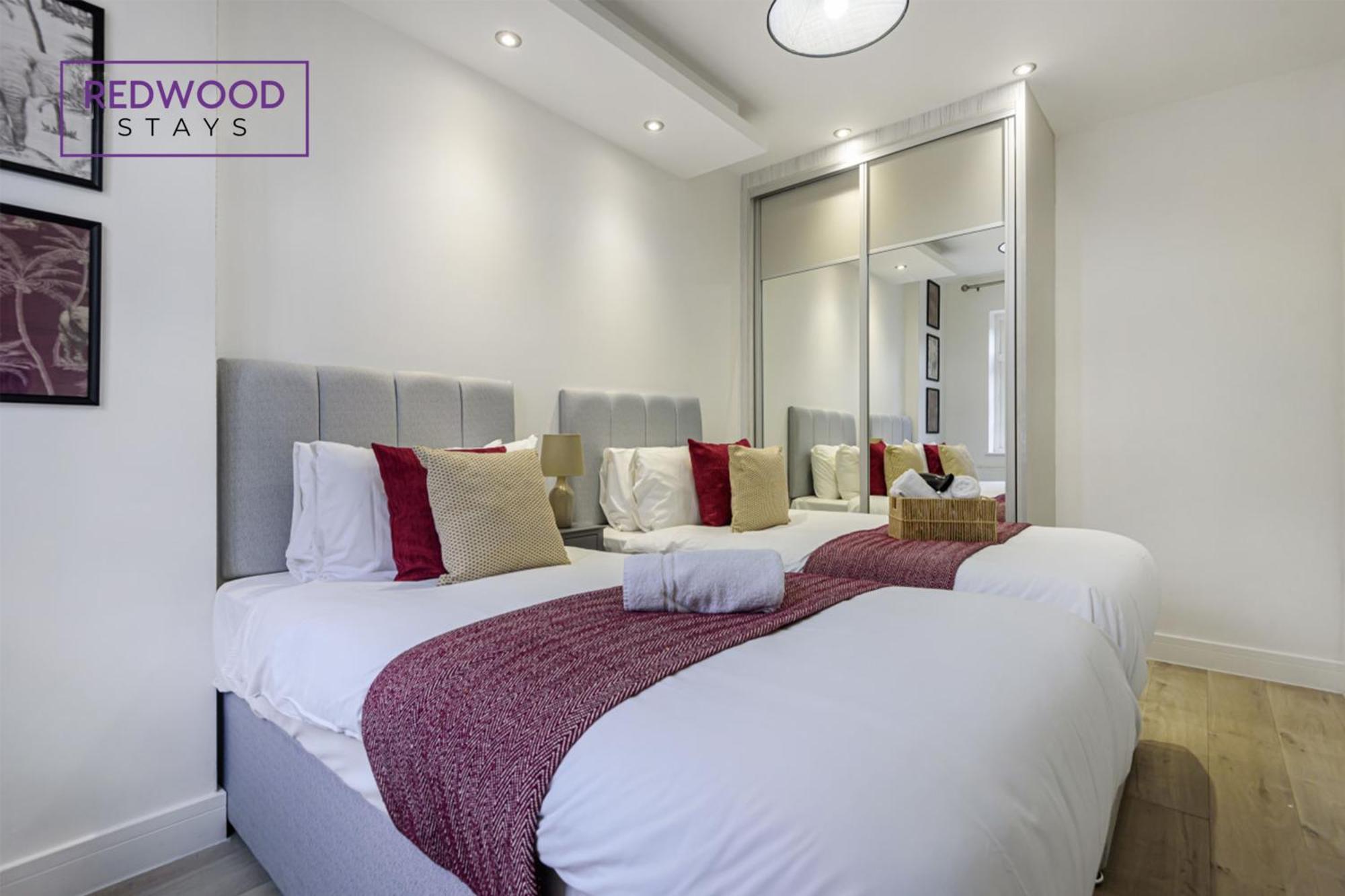 1 Bed 1 Bath Town Center Apartments For Corporates & Contractors, Wifi, Netflix And Parking On Selected Units By Redwood Stays Aldershot Buitenkant foto