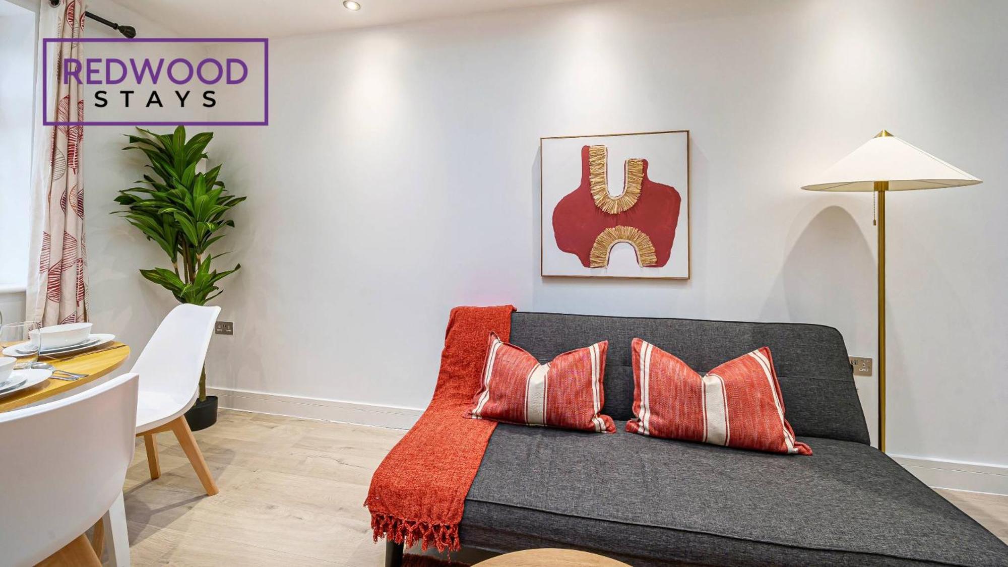 1 Bed 1 Bath Town Center Apartments For Corporates & Contractors, Wifi, Netflix And Parking On Selected Units By Redwood Stays Aldershot Buitenkant foto