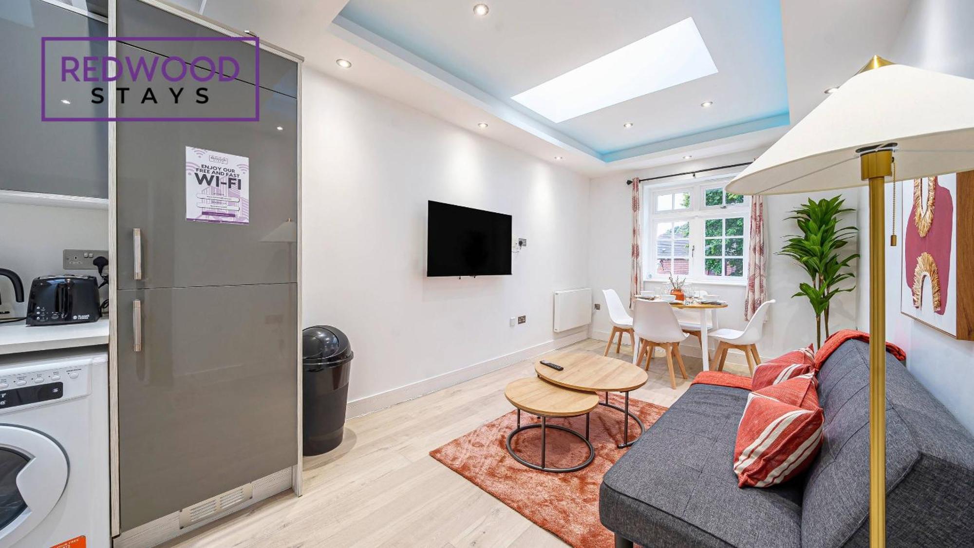 1 Bed 1 Bath Town Center Apartments For Corporates & Contractors, Wifi, Netflix And Parking On Selected Units By Redwood Stays Aldershot Buitenkant foto